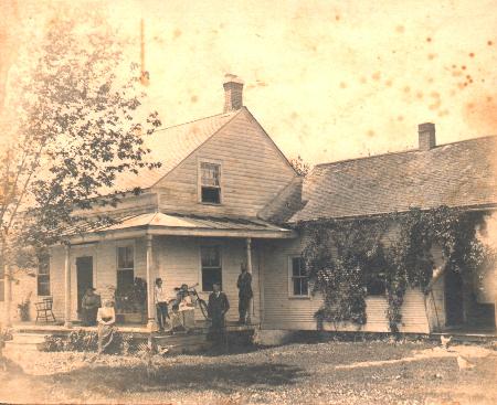 The Milton homestead, 1898
