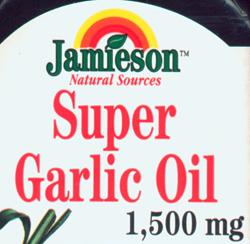 Jamieson Natural Sources Super Garlic Oil 1,500 mg